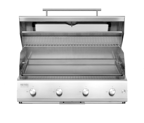 Barbecue gas fry top - a,