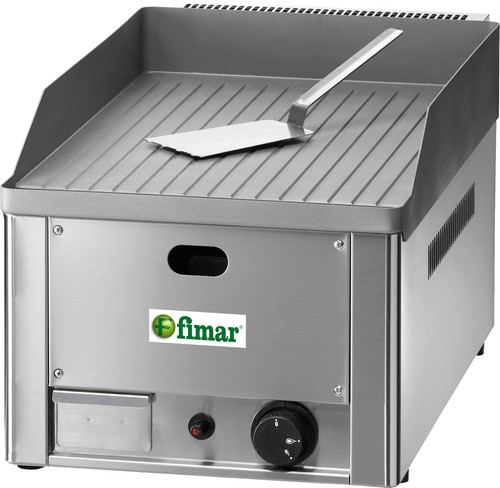 Fry top gas singolo - top, a