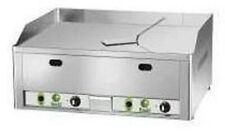 Fry top a gas doppio piastra