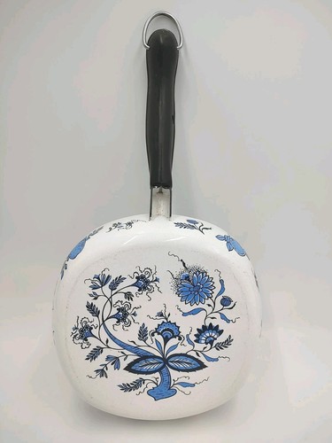 Padella padella vintage blu