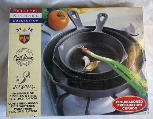 Set padelle ghisa - 3, pre