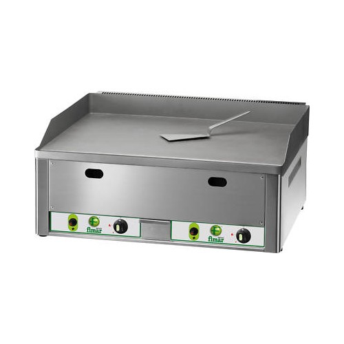 Fry top liscio professionale - , a