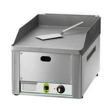 Fry top liscio professionale a